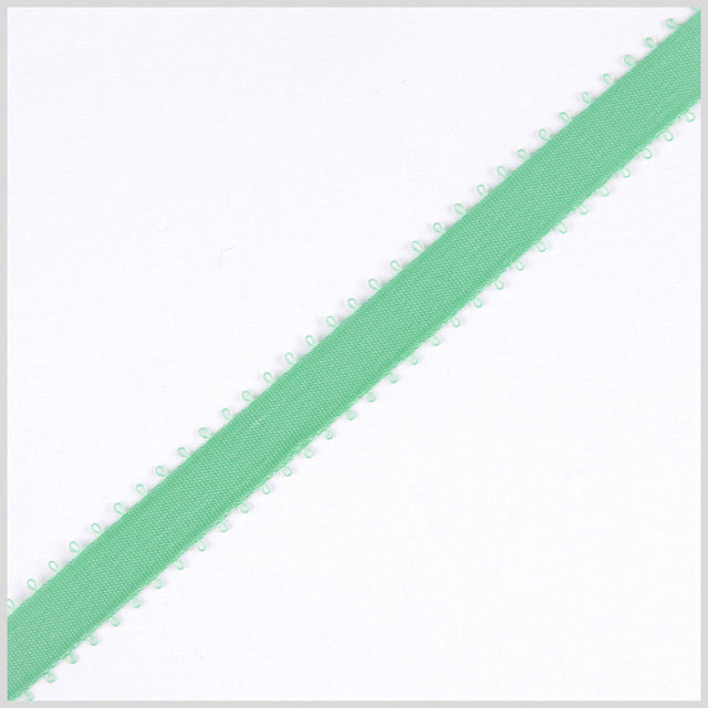 3/16" Sea Mint Double Face Feather Edge Satin Ribbon