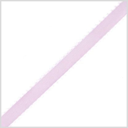 3/8 Pale Lavender Double Face Feather Edge Satin Ribbon