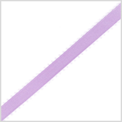 3/8 Orchid Double Face Feather Edge Satin Ribbon