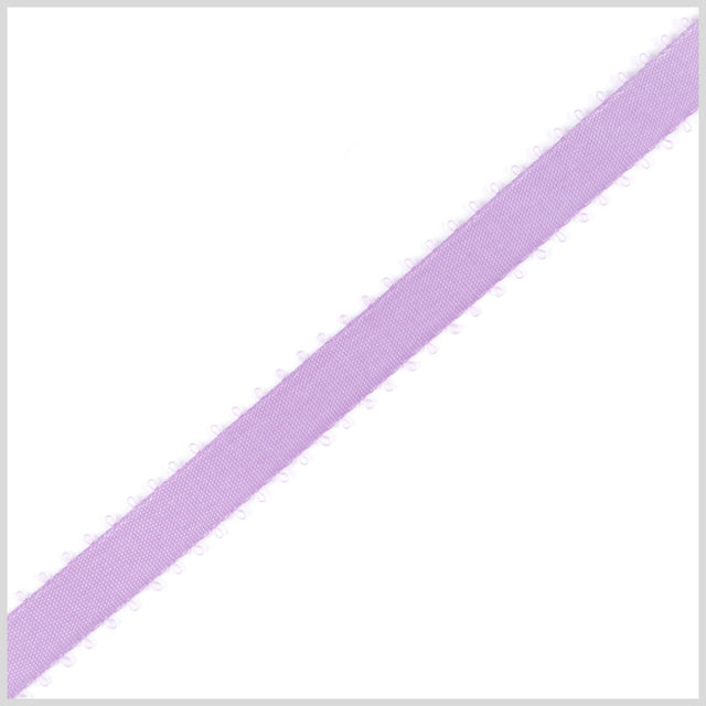 3/8 Orchid Double Face Feather Edge Satin Ribbon