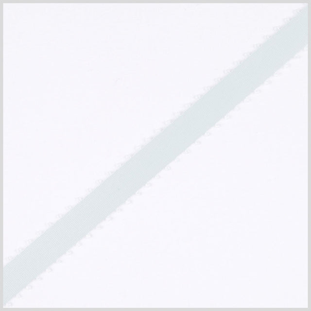 3/8" Ice Mint Double Face Feather Edge Satin Ribbon