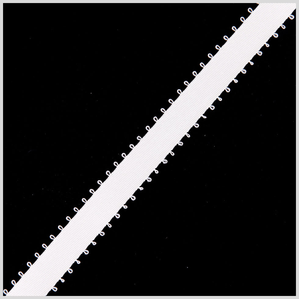 3/8 Ivory Double Face Feather Edge Satin Ribbon