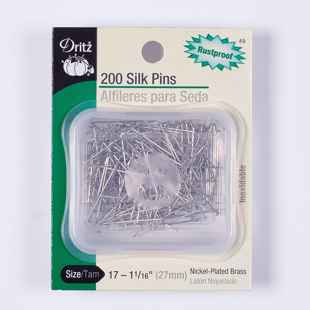 Dritz Silk Pins - 200 Ct