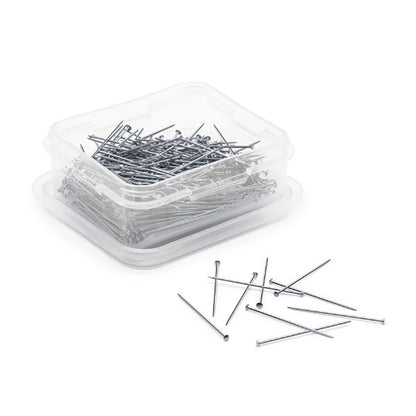 Dritz Satin Pins - 1.0625" Nickel - 400 ct Folded