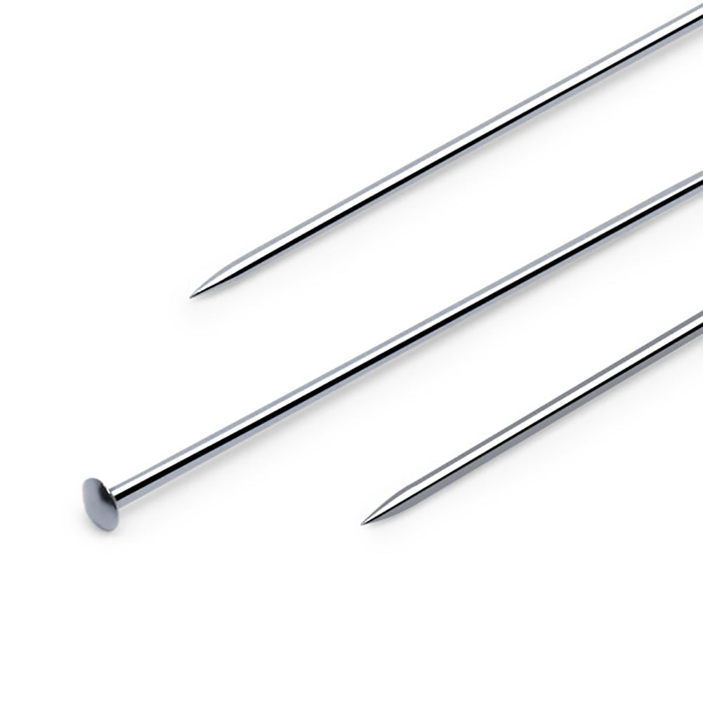 Dritz Satin Pins - 1.0625" Nickel - 400 ct Detail
