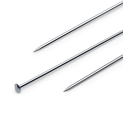 Dritz Satin Pins - 1.0625" Nickel - 400 ct Detail