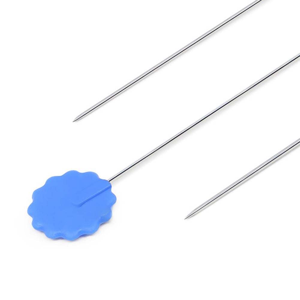 Dritz Flat Flower Head Pins - 1.75" Assorted Colors - 50 ct Detail