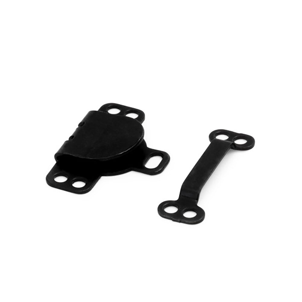 Dritz Wide Hooks & Eyes - Black - 4 Sets - Folded