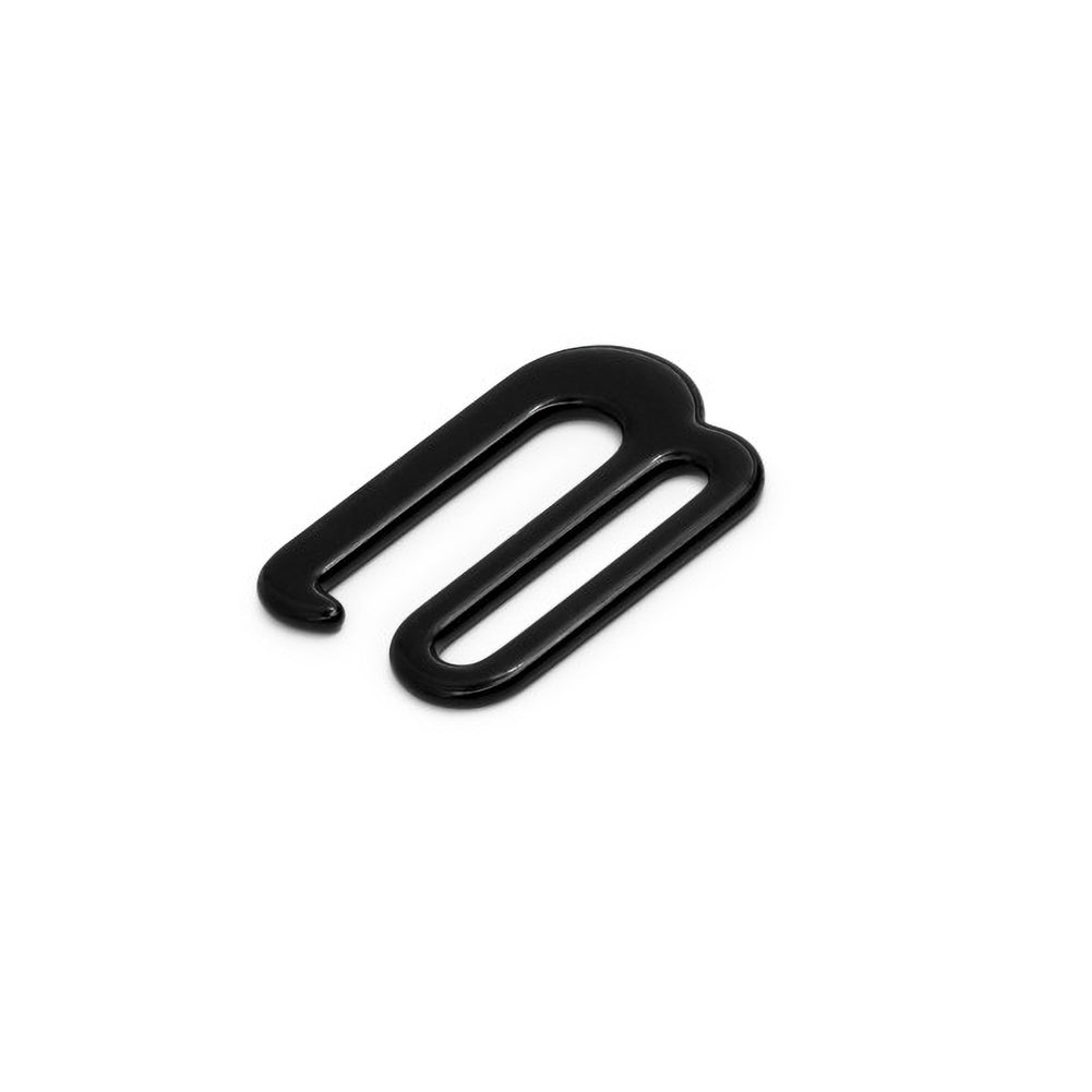 Dritz Swim Suit Bra G-Hooks - 0.75" Black Metal - 2pc Folded