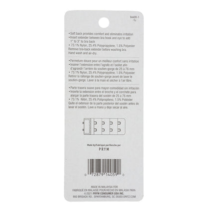 Dritz Black Bra Extender - 1.25" Detail
