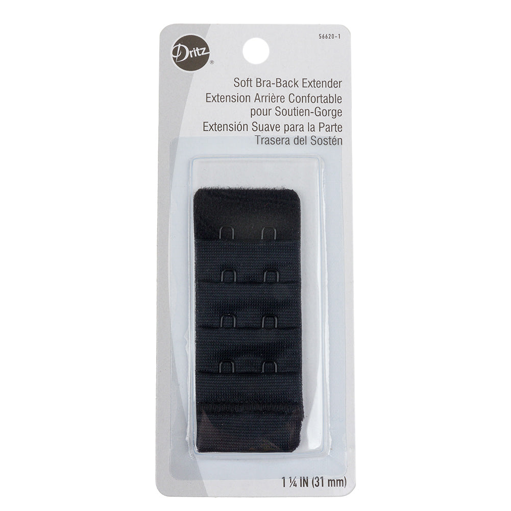 Dritz Black Bra Extender - 1.25"