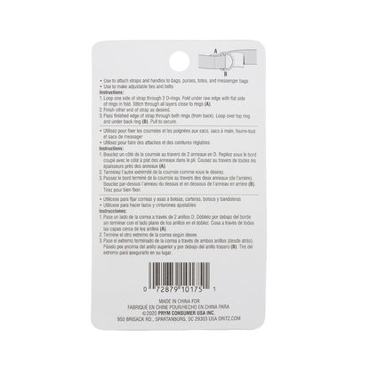Dritz 4pc Gold D-Rings - 1" Full