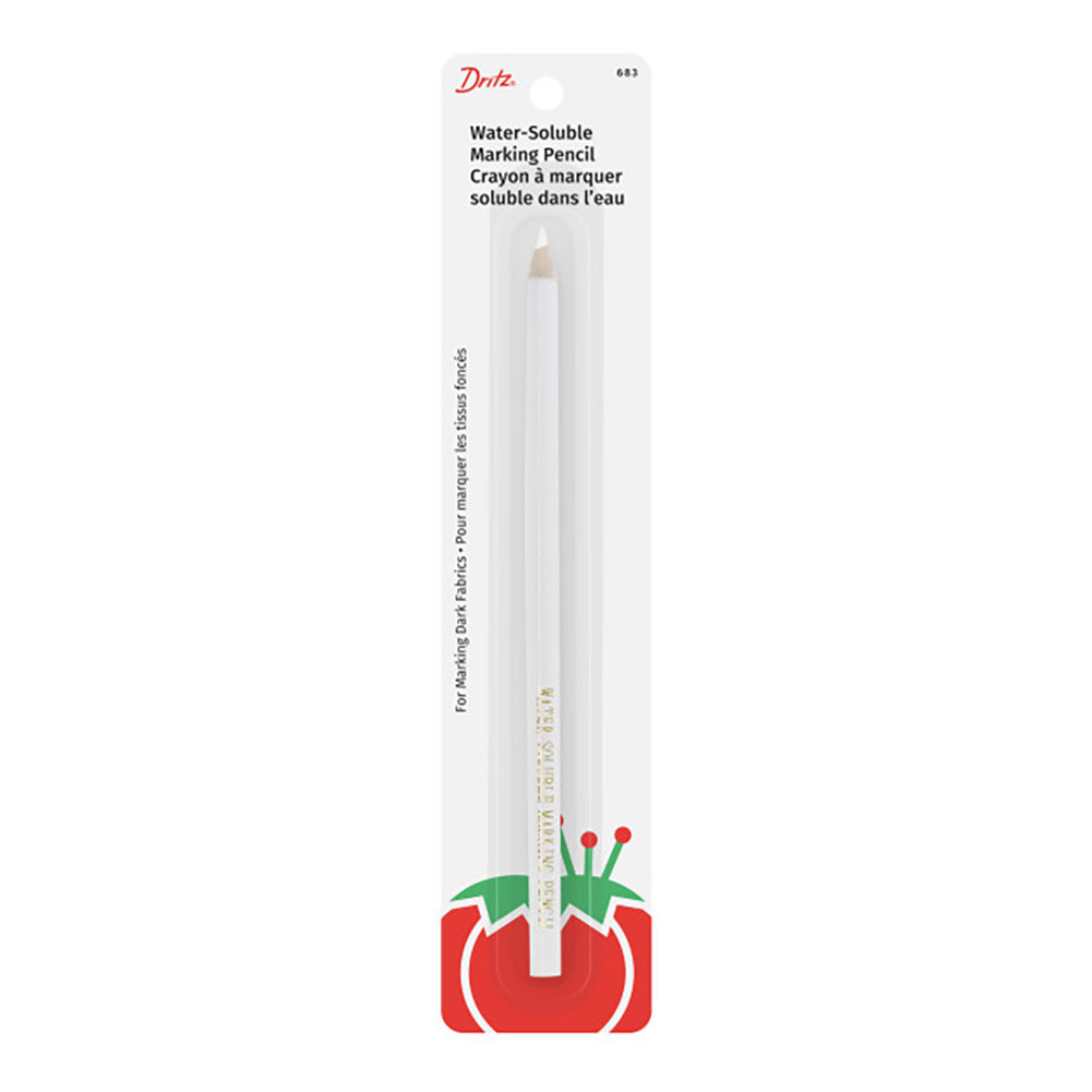 Dritz Water-Soluble Marking Pencil - White
