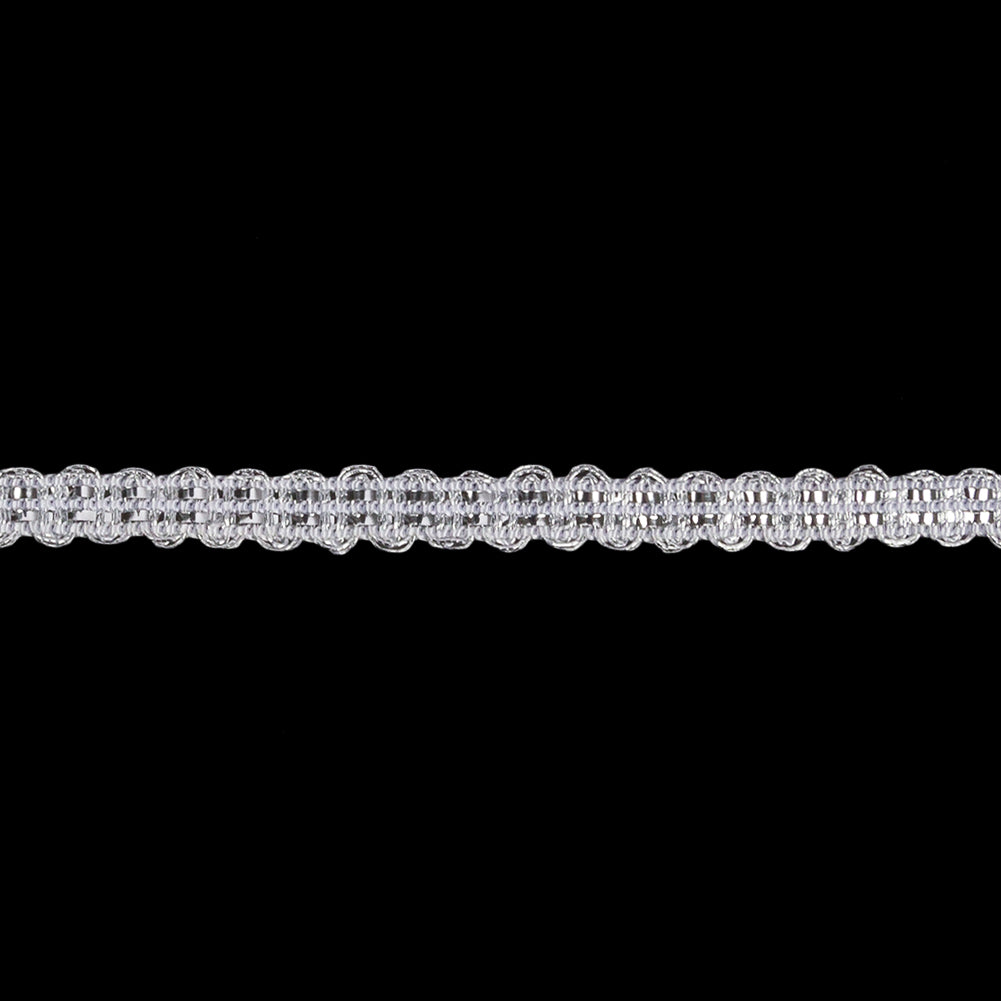 Silver Metallic Braid - Detail
