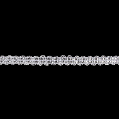 Silver Metallic Braid - Detail