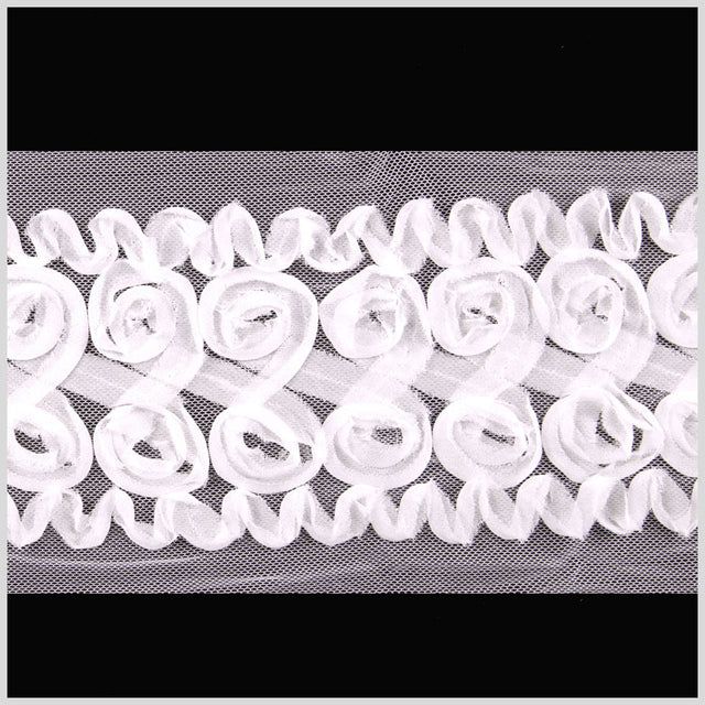 4.5 White Floral Lace