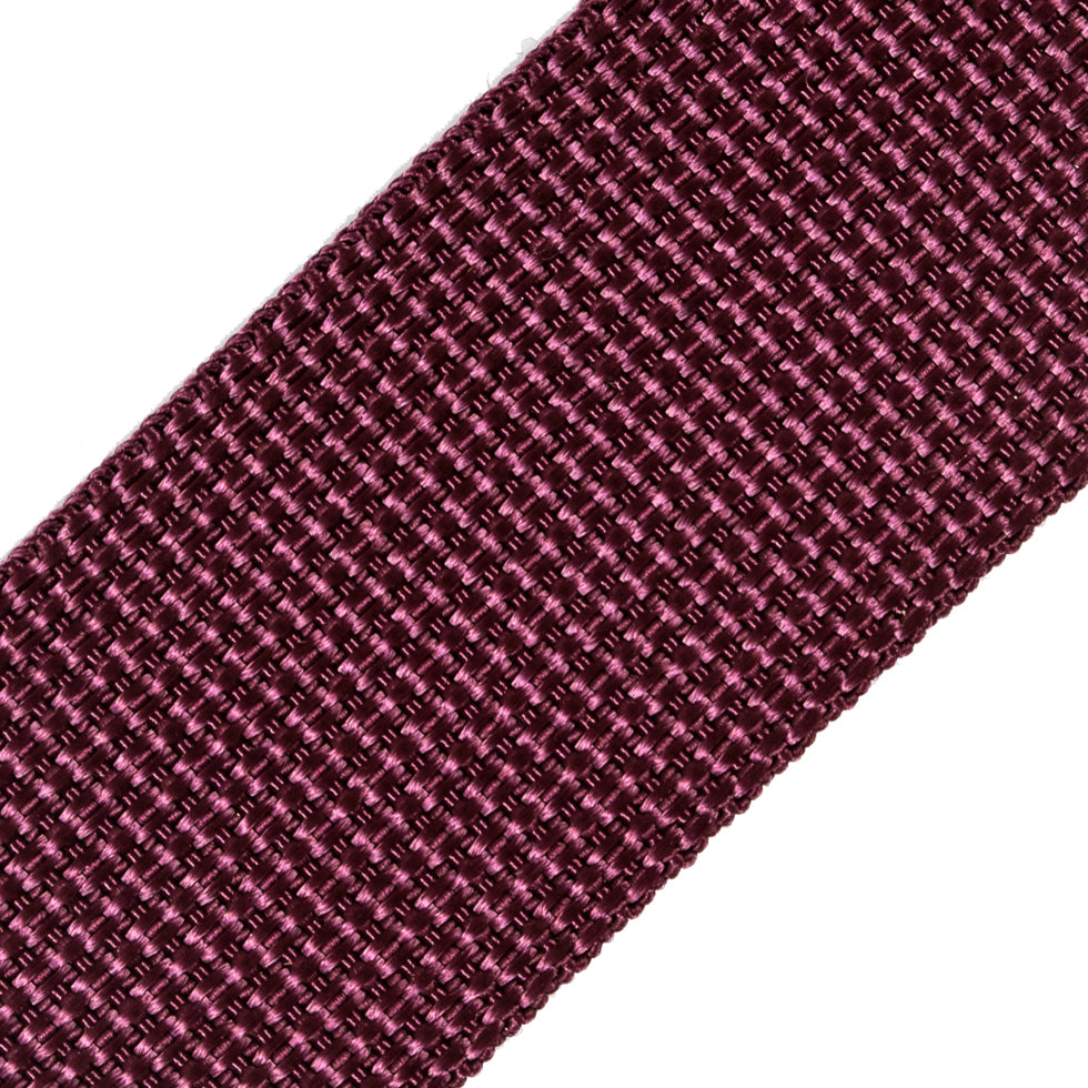 Maroon Nylon Webbing - 1.5 - Detail