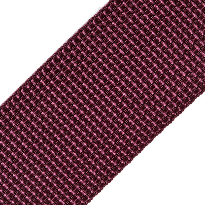 Maroon Nylon Webbing - 1.5 - Detail