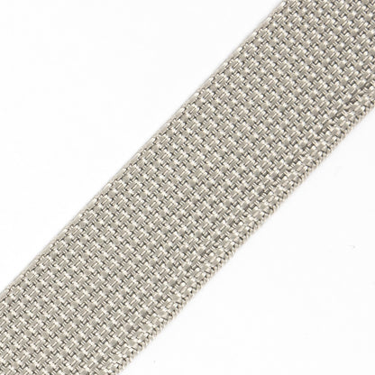 Silver Nylon Webbing - 1 - Detail