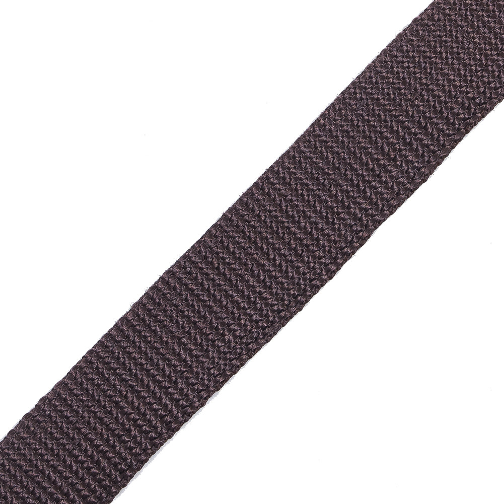 Brown Nylon Webbing - 1" Detail