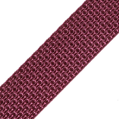 Maroon Nylon Webbing - 1 - Detail