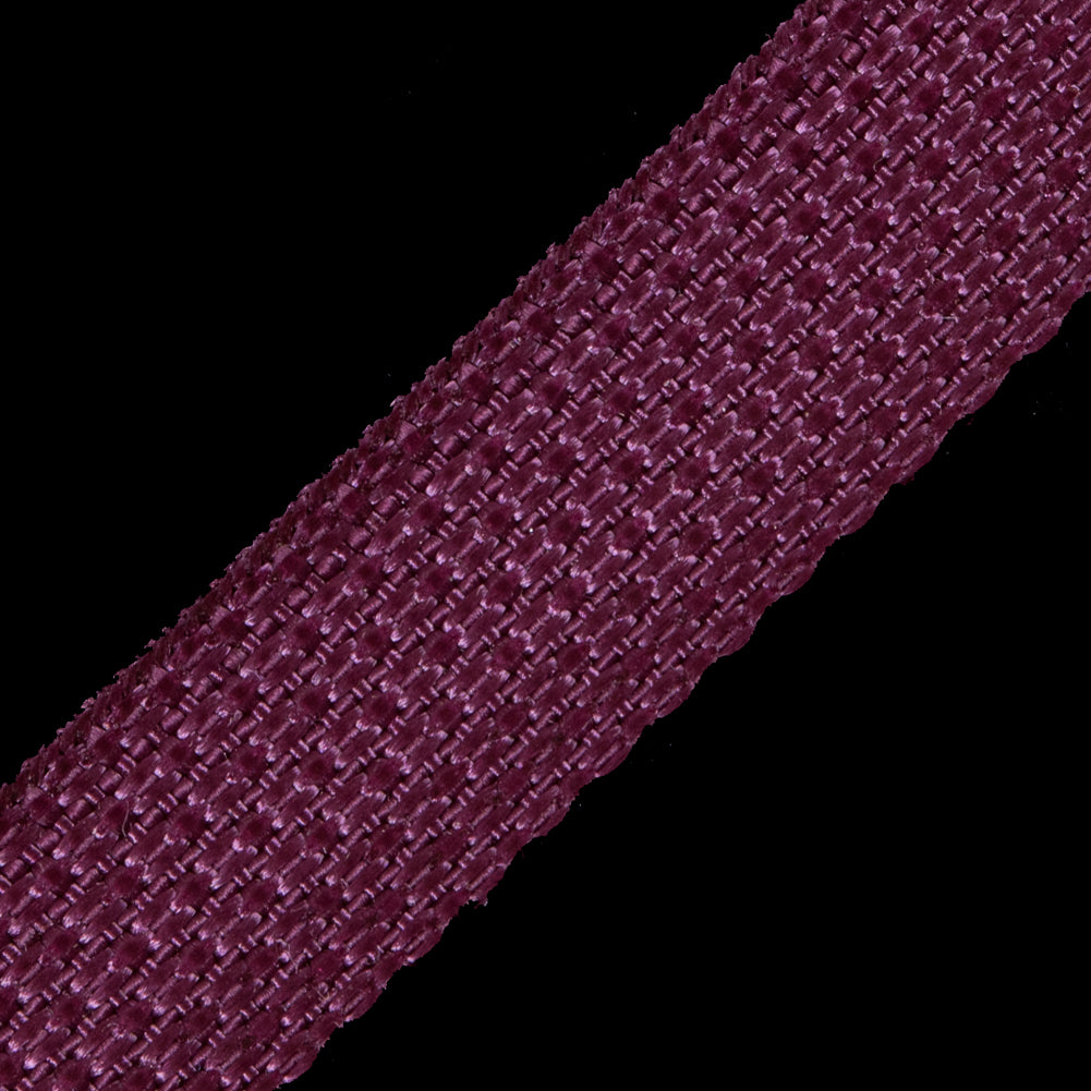 Maroon Nylon Webbing - 0.75 - Detail