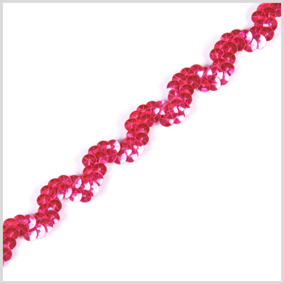 Fuchsia Ric Rac Sequin