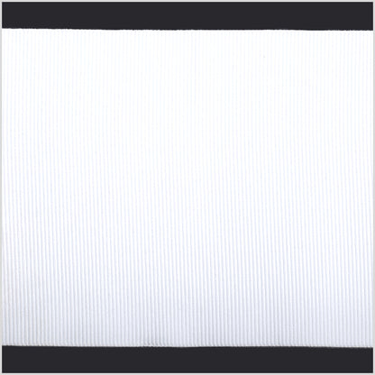 White Stretch Grosgrain - 4