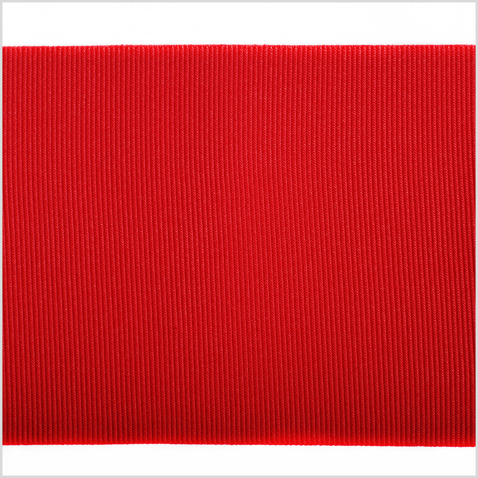 Red Stretch Grosgrain - 4