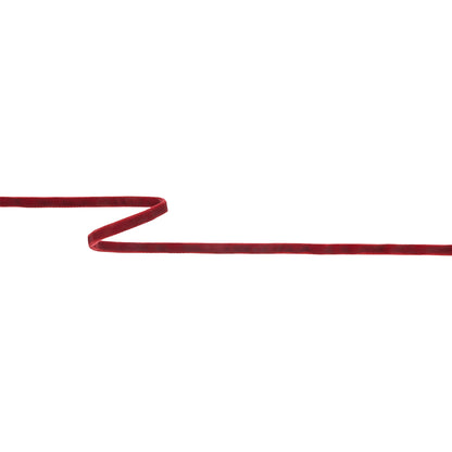 Red Double Face Velvet Ribbon - 1/8"