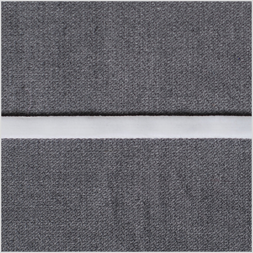 White Double Face Velvet Ribbon - 1/8