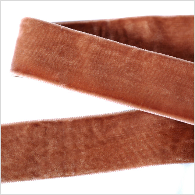 Gold Double Face Velvet Ribbon - 1.5"