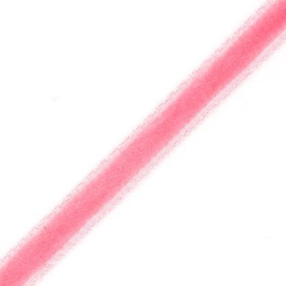 Dark Dusty Rose Single Face Velvet Ribbon - 2.875 - Detail