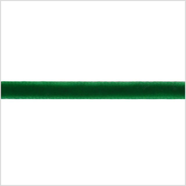 Emerald Single Face Velvet Ribbon - 0.125