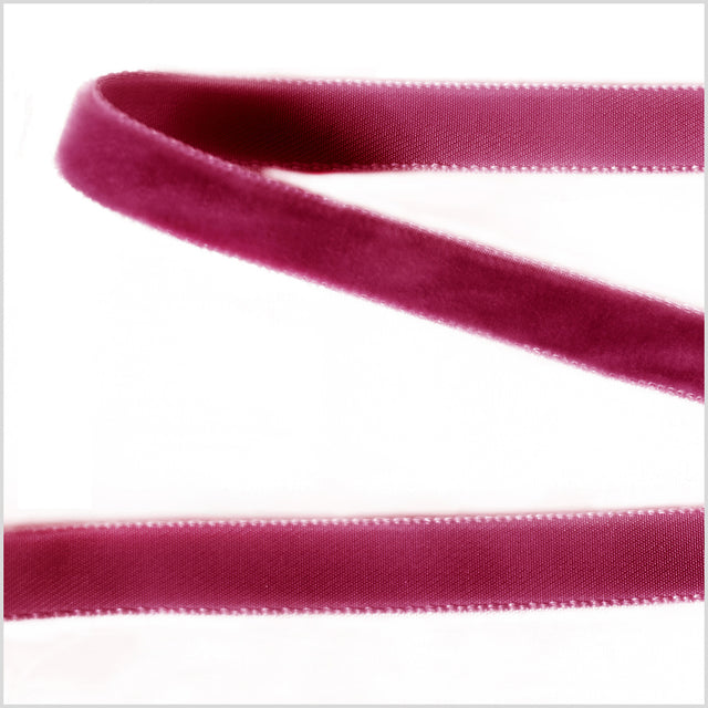Azalea Single Face Velvet Ribbon - 0.375