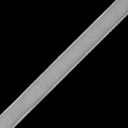 Off-White Single Face Velvet Ribbon - 0.375 - Detail
