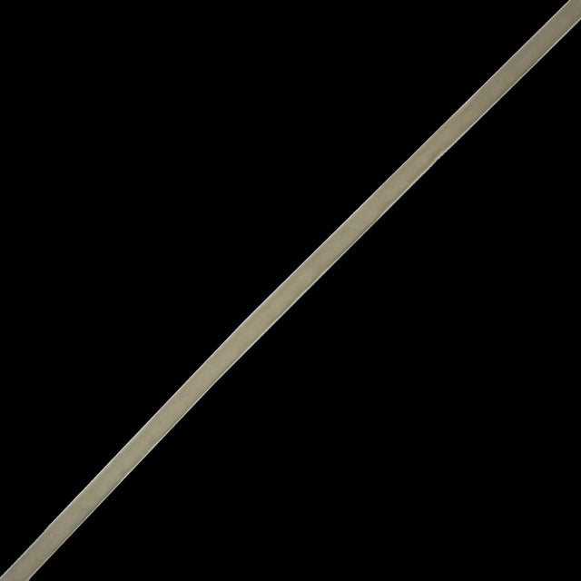 Ivory Single Face Velvet Ribbon - 0.375