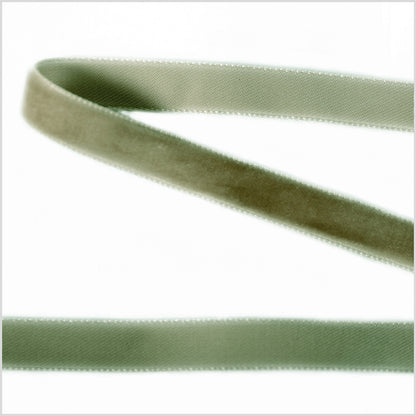 Willow Single Face Velvet Ribbon - 0.375"