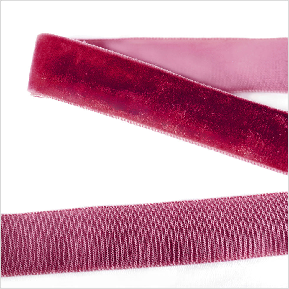 Azalea Single Face Velvet Ribbon - 0.875"