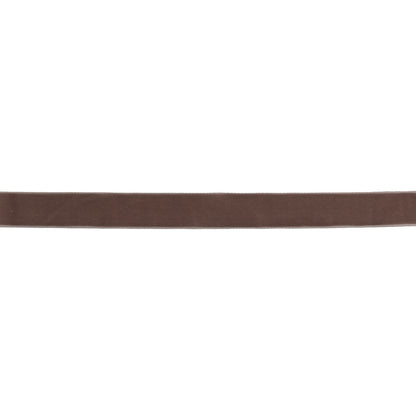 Tan Single Face Velvet Ribbon - 7/8"