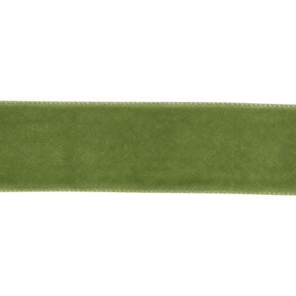 Willow Single Face Velvet Ribbon - 7/8" Folded