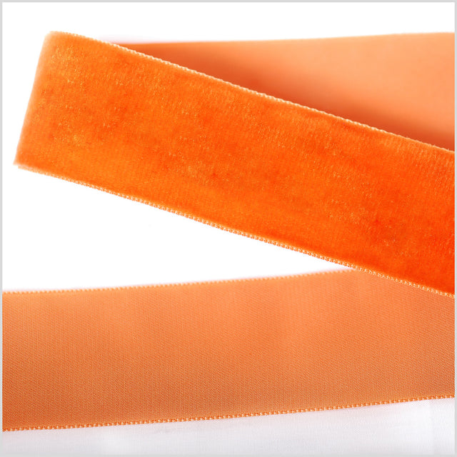 Copper Single Face Velvet Ribbon - 1.5