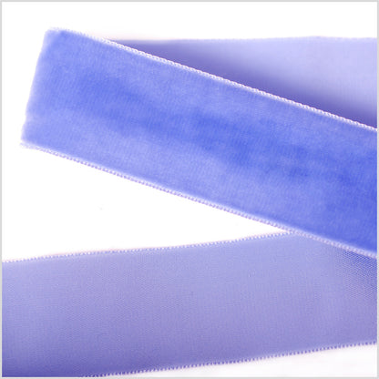 Lilac Single Face Velvet Ribbon - 1.5"