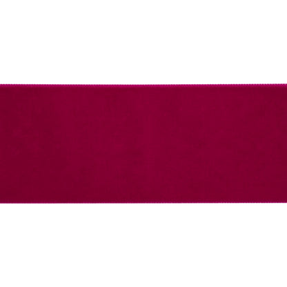 Azalea Single Face Velvet Ribbon - 2" Folded