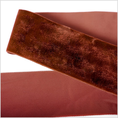 Guava Single Face Velvet Ribbon - 2