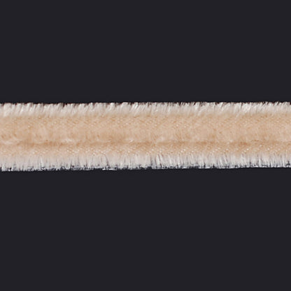 Beige Velvet Cord - 1/8" Detail