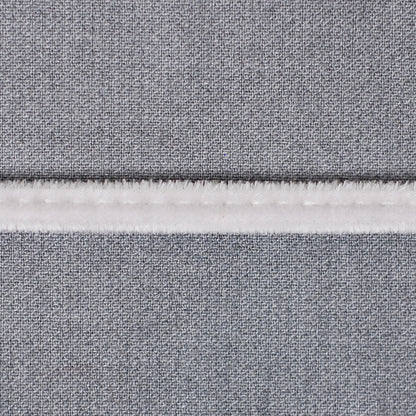 Light Gray Velvet Cord - 1/8