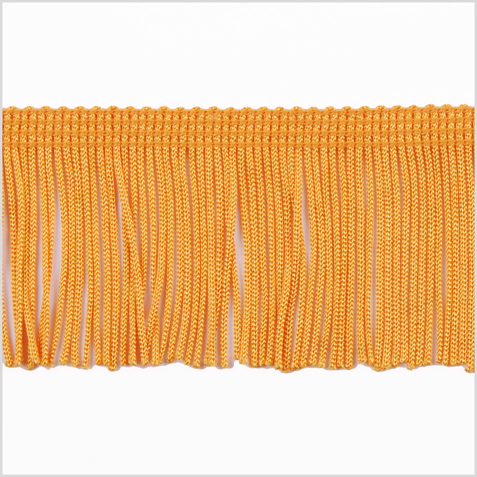 2 Yellow Chainette Fringe