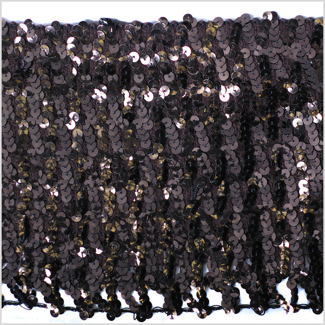 6 Brown Sequin Trim