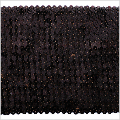 5.5 Brown Sequin Trim